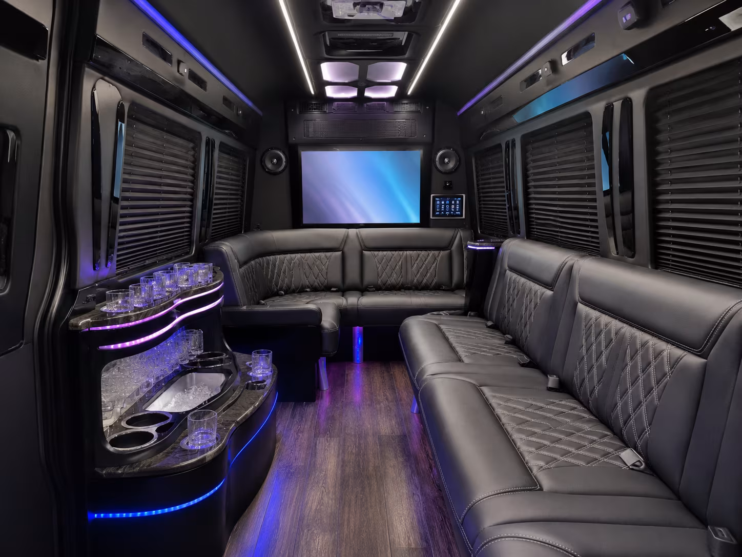 bus rentals for trade shows and convention shuttles from westland
