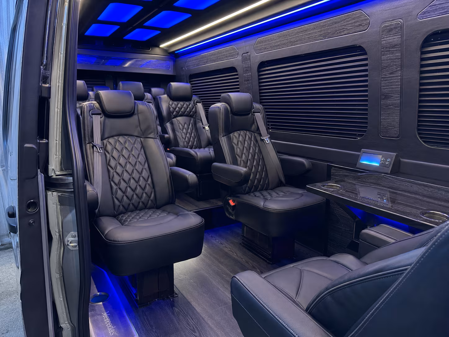 sprinter van transportation for groups and events across westland