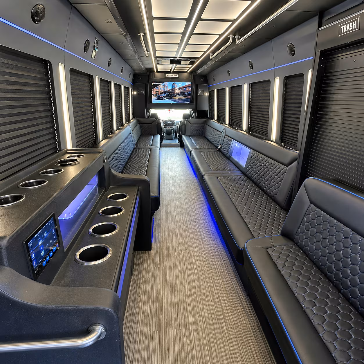 westland party bus inside