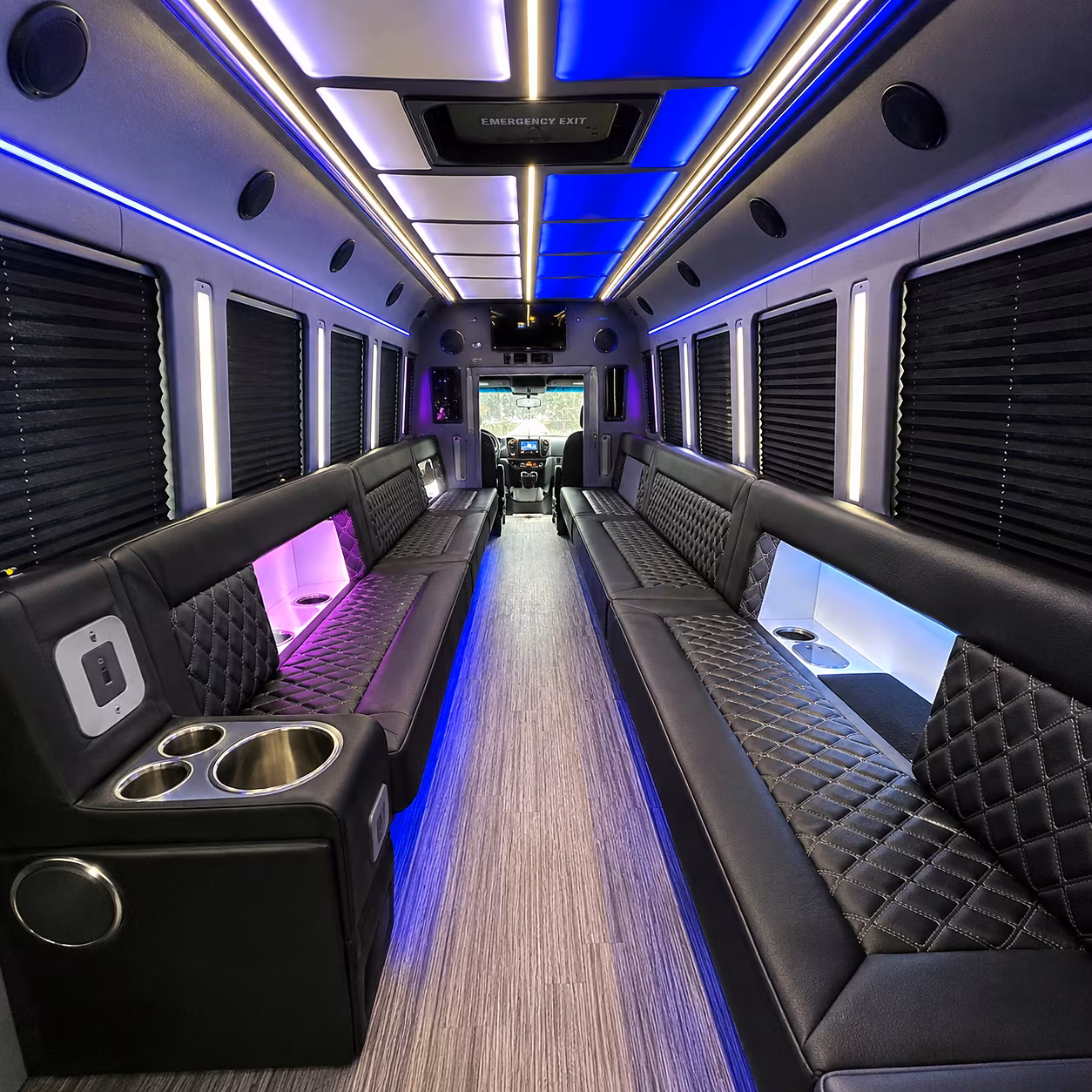 westland party bus interior