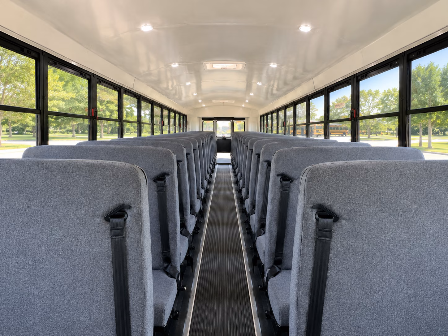 westland school bus inside