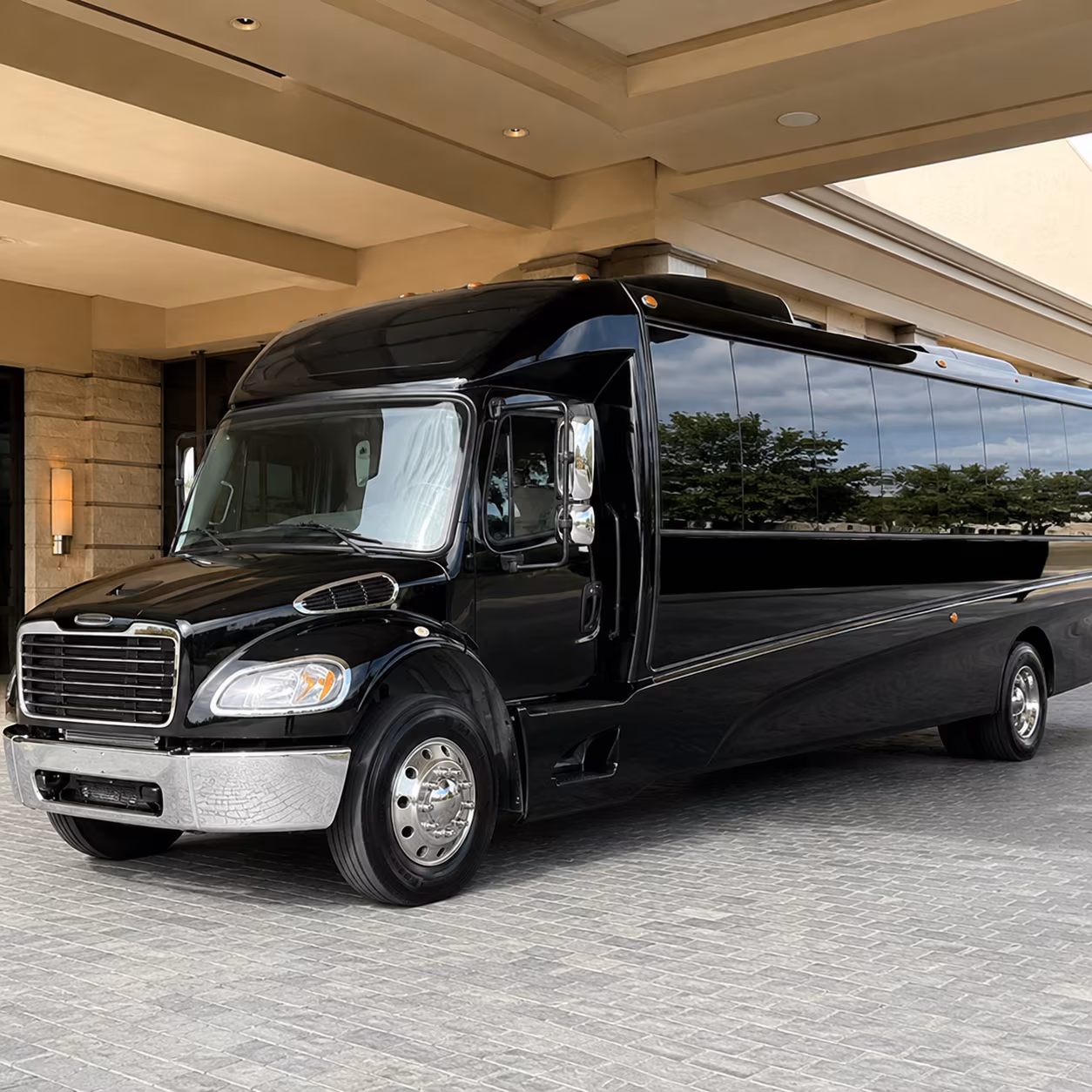 westland shuttle buses for weekly worship services