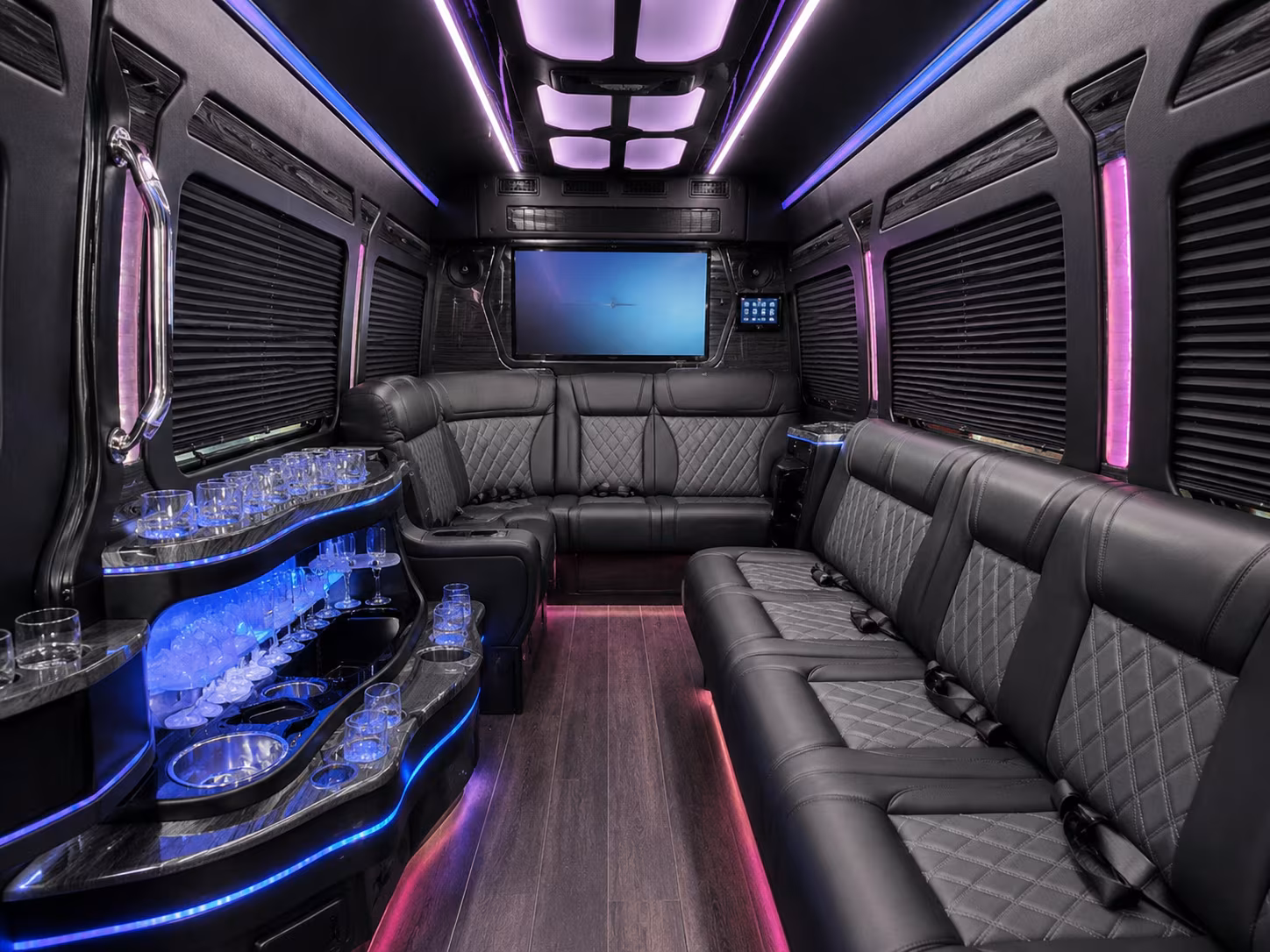 westland sprinter limousine interior
